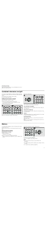 Предварительный просмотр 9 страницы Bosch HMT84G651A Instruction Manual