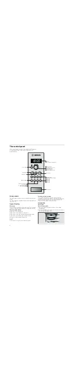 Preview for 6 page of Bosch HMT84G651U Instruction Manual