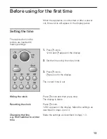 Preview for 13 page of Bosch HMT84M421B Instruction Manual