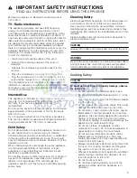 Предварительный просмотр 5 страницы Bosch HMV3022U Use And Care Manual