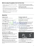 Предварительный просмотр 11 страницы Bosch HMV3022U Use And Care Manual