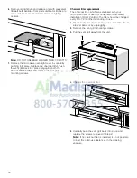 Предварительный просмотр 20 страницы Bosch HMV3022U Use And Care Manual