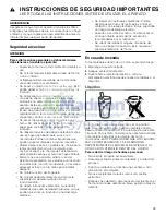 Предварительный просмотр 29 страницы Bosch HMV3022U Use And Care Manual