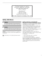 Preview for 3 page of Bosch HMV5052C Use And Care Manual