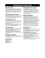 Preview for 10 page of Bosch HMV8050 Use And Care Manual