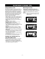 Preview for 11 page of Bosch HMV8050 Use And Care Manual