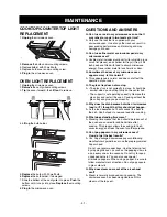 Preview for 41 page of Bosch HMV8050 Use And Care Manual