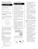 Preview for 8 page of Bosch Household Appliances WTC82100US Operating, Care And Installation Instructions Manual