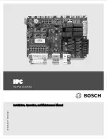 Bosch HPC Installation, Operation And Maintenance Manual preview