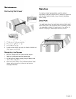 Preview for 6 page of Bosch HSD30 Use And Care Manual