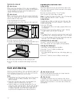 Preview for 12 page of Bosch HSG738256M Instruction Manual