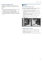 Предварительный просмотр 19 страницы Bosch HSG738257 Instruction Manual