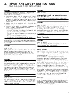 Preview for 5 page of Bosch HUI50351UC Use And Care Manual