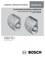 Bosch HUMBLBP-17H6--A Installation And Maintenance Manual preview