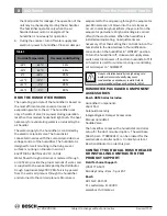 Preview for 8 page of Bosch HUMBLBP-17H6--A Installation And Maintenance Manual