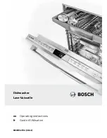 Bosch HV68T53UC Series Operating Instructions Manual предпросмотр