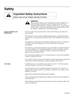 Preview for 5 page of Bosch HWD27 Use And Care Manual