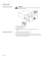 Preview for 14 page of Bosch HWD27 Use And Care Manual