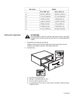 Предварительный просмотр 17 страницы Bosch HWD2750UC Installation Manual