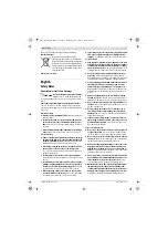 Preview for 22 page of Bosch HWS Series Original Instructions Manual