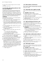 Preview for 20 page of Bosch HXU09AH50A User Manual And Installation Instructions