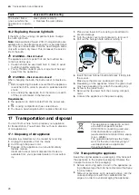 Preview for 26 page of Bosch HXU09AH50A User Manual And Installation Instructions