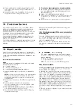 Preview for 27 page of Bosch HXU09AH50A User Manual And Installation Instructions