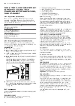 Preview for 44 page of Bosch HXU09AH50A User Manual And Installation Instructions