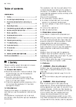 Preview for 2 page of Bosch I95CAQ6.0 User Manual And Installation Instructions