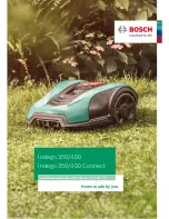 Bosch INDEGO 350 Installation Manual preview