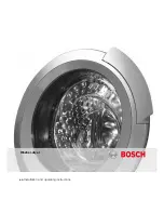 Preview for 1 page of Bosch Instructions for Use Installation And Operating Instructions Manual