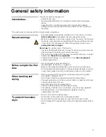 Preview for 3 page of Bosch Instructions for Use Installation And Operating Instructions Manual