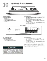 Предварительный просмотр 19 страницы Bosch Integra SHX45P02UC Instructions For Use Manual