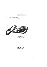 Preview for 1 page of Bosch Integral TS13 Operating Instructions Manual