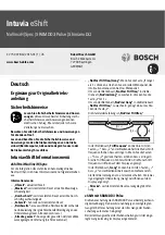 Preview for 1 page of Bosch Intuvia eShift Supplement To Original Operating Instructions