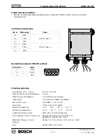 Preview for 10 page of Bosch IOS 0232 A Installation Manual