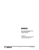 Preview for 32 page of Bosch IOS 0232 A Installation Manual