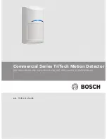 Предварительный просмотр 1 страницы Bosch ISC-CDL1-W15G Reference Manual