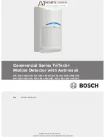 Bosch ISC-CDL1-WA12G Reference Manual предпросмотр