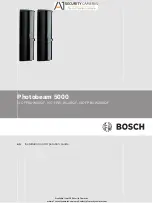 Preview for 1 page of Bosch ISC-FPB1-W120QF Installation And Operation Manual