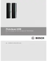 Bosch ISC-FPB1-W120QS Installation And Operation Manual preview