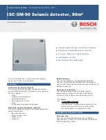 Bosch ISC-SM-90 Quick Start Manual preview