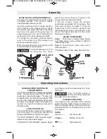 Preview for 8 page of Bosch JS260 Operating/Safety Instructions Manual