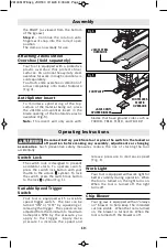 Preview for 10 page of Bosch JSH180 Operating/Safety Instructions Manual