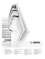 Bosch KAN 58A55 Installation Instructions And Instructions For Use предпросмотр