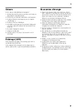 Предварительный просмотр 57 страницы Bosch KAN90 Series Instructions For Use And Installation