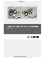 Preview for 1 page of Bosch KBE Series Installation Manual