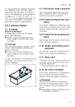 Предварительный просмотр 17 страницы Bosch KFF96 Series User Manual