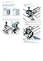 Предварительный просмотр 8 страницы Bosch KFN86 Series Installation Instructions And Instructions For Use