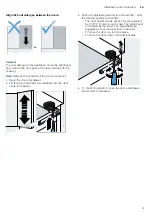 Предварительный просмотр 9 страницы Bosch KFN86 Series Installation Instructions And Instructions For Use